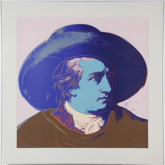 Andy Warhol - Goethe - Image du cadre