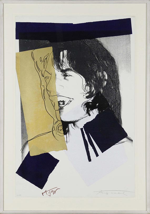 Andy Warhol - Mick Jagger - Image du cadre