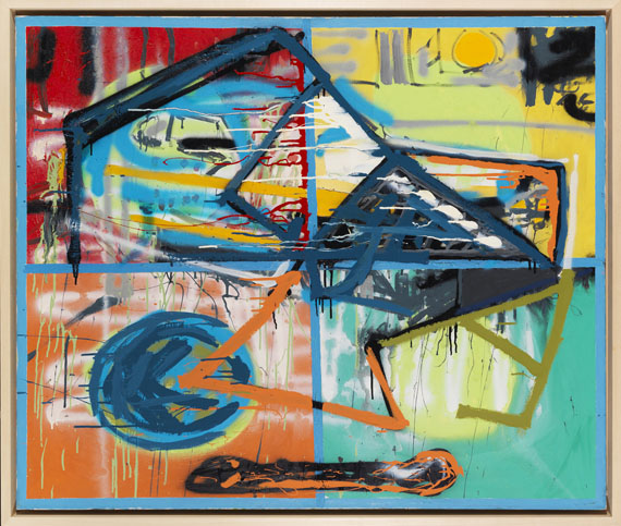 Martin Kippenberger - Ohne Titel - Image du cadre