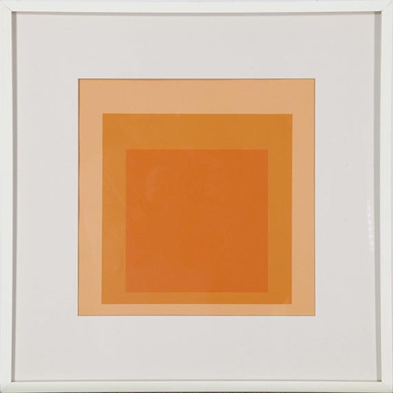 Josef Albers - 3 Bll.: Homage to the Square - Image du cadre