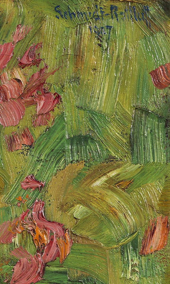 Karl Schmidt-Rottluff - Stillleben mit Rosen und Karaffe - Autre image