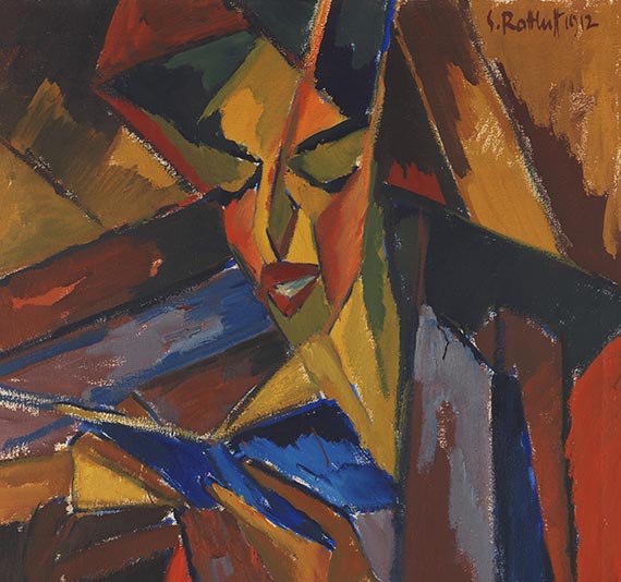 Karl Schmidt-Rottluff - Lesende (Else Lasker-Schüler) - Autre image