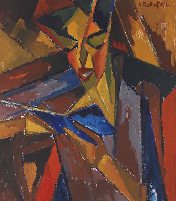 Karl Schmidt-Rottluff - Lesende (Else Lasker-Schüler) - Autre image