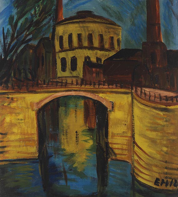 Erich Heckel - Gaswerk am Luisenufer - Autre image