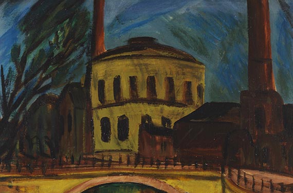 Erich Heckel - Gaswerk am Luisenufer - Autre image