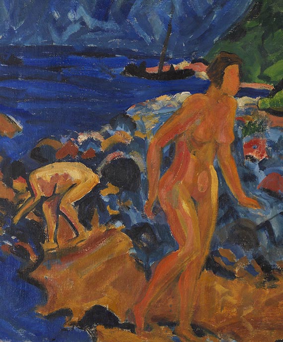 Erich Heckel - Figuren am Strand - Autre image