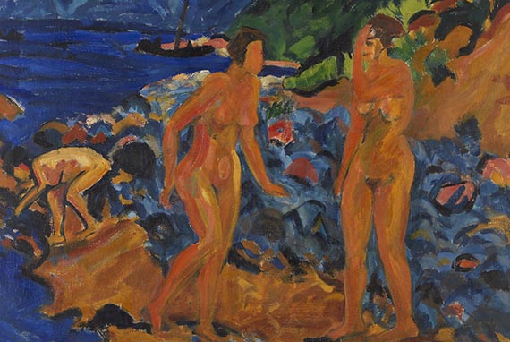 Erich Heckel - Figuren am Strand - Autre image