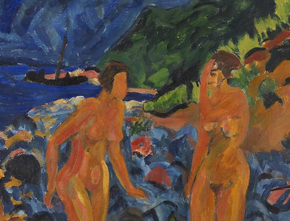 Erich Heckel - Figuren am Strand - Autre image