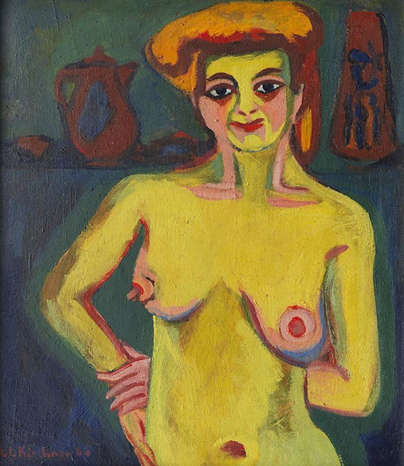 Ernst Ludwig Kirchner - Das blaue Mädchen in der Sonne - Autre image