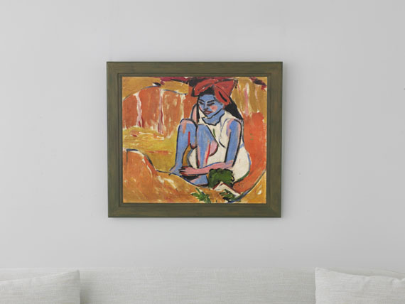 Ernst Ludwig Kirchner - Das blaue Mädchen in der Sonne - Autre image