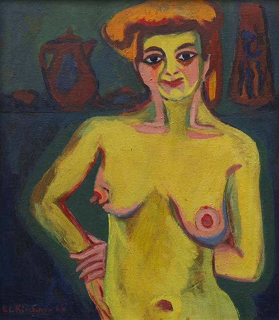 Ernst Ludwig Kirchner - Das blaue Mädchen in der Sonne - Autre image