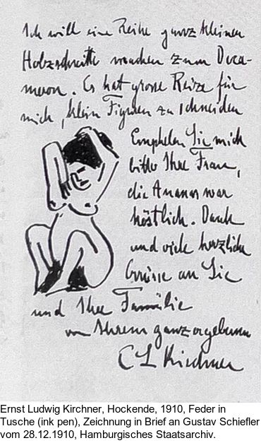 Ernst Ludwig Kirchner - Hockende - Autre image