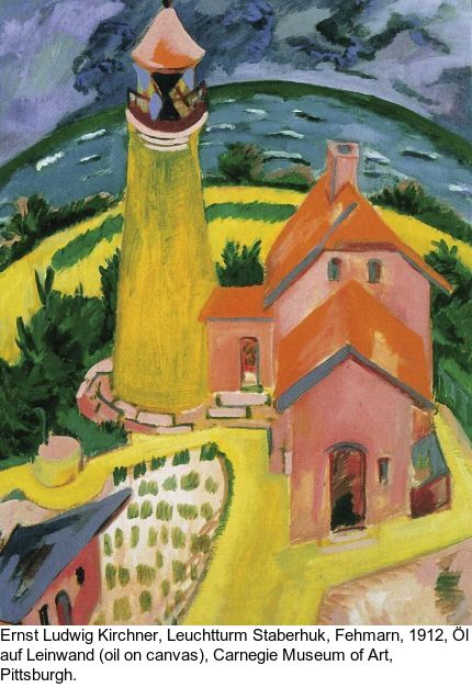 Ernst Ludwig Kirchner - Fehmarnküste mit Leuchtturm - Autre image