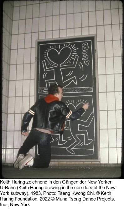 Keith Haring - Subway Drawing - Autre image