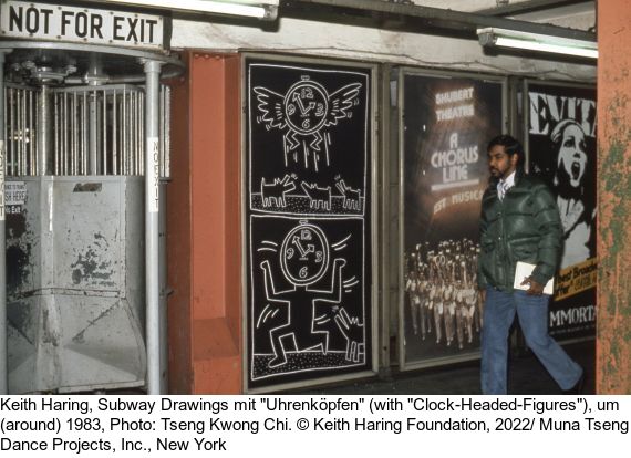 Keith Haring - Subway Drawing - Autre image