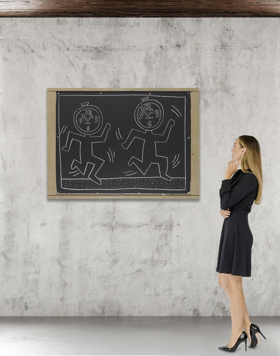 Keith Haring - Subway Drawing - Autre image