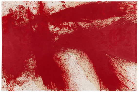 Hermann Nitsch - Schüttbild (19. Malaktion, Prinzendorf, 1986) - Autre image