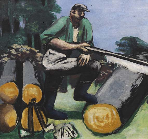 Max Beckmann - Holzsäger im Wald - Autre image