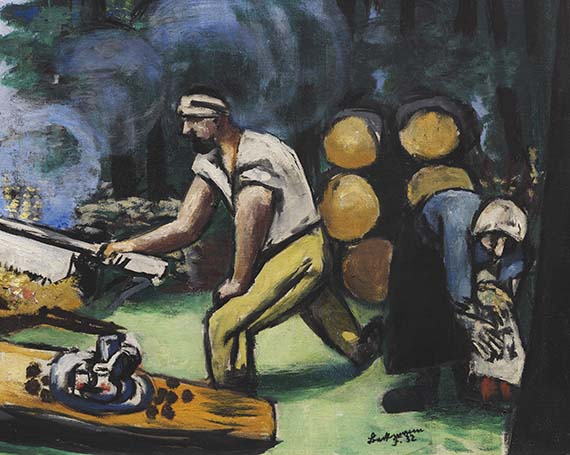 Max Beckmann - Holzsäger im Wald - Autre image