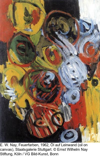 Ernst Wilhelm Nay - Leuchtendes Dunkel - Autre image