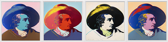 Andy Warhol - Goethe - Image du cadre