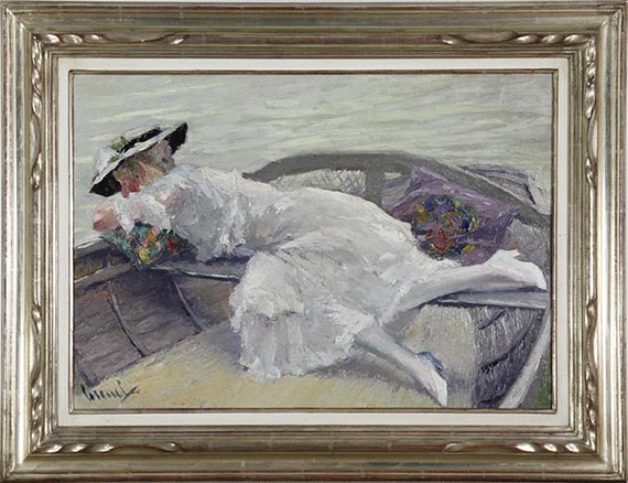 Edward Cucuel - Schöne Stunde - Image du cadre