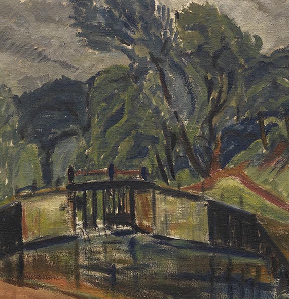 Erich Heckel - Schleuse - Autre image