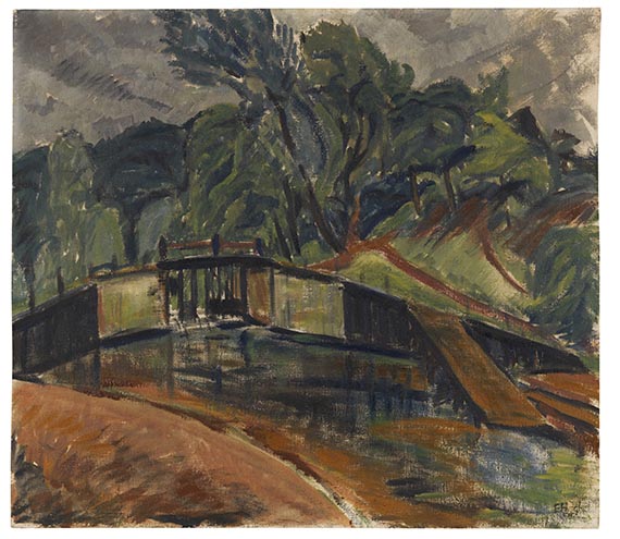 Erich Heckel - Schleuse - Autre image