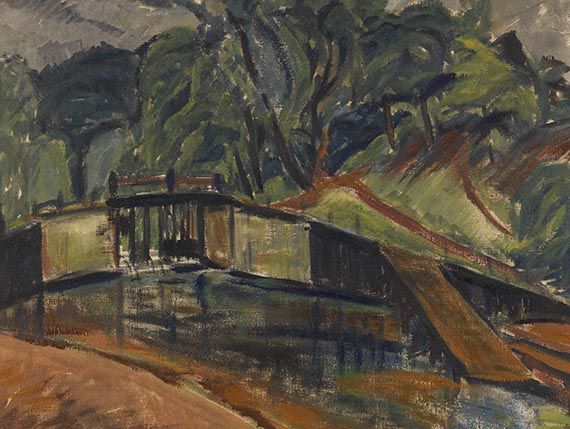 Erich Heckel - Schleuse - Autre image