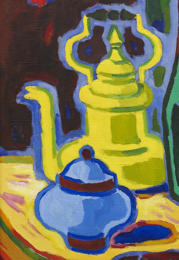 Karl Schmidt-Rottluff - Stillleben mit Flasche - Autre image