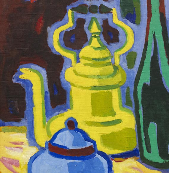 Karl Schmidt-Rottluff - Stillleben mit Flasche - Autre image