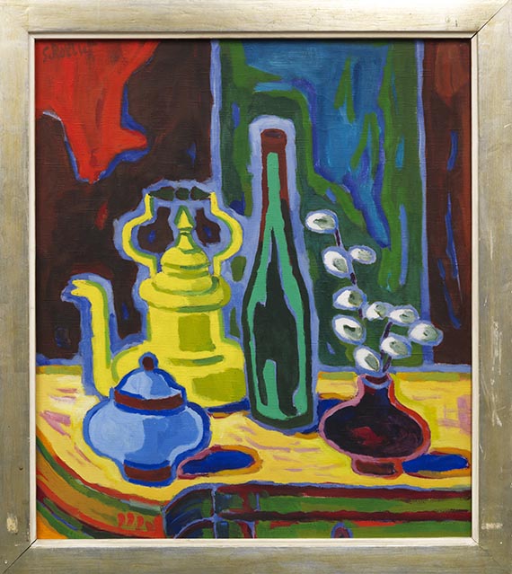 Karl Schmidt-Rottluff - Stillleben mit Flasche - Autre image