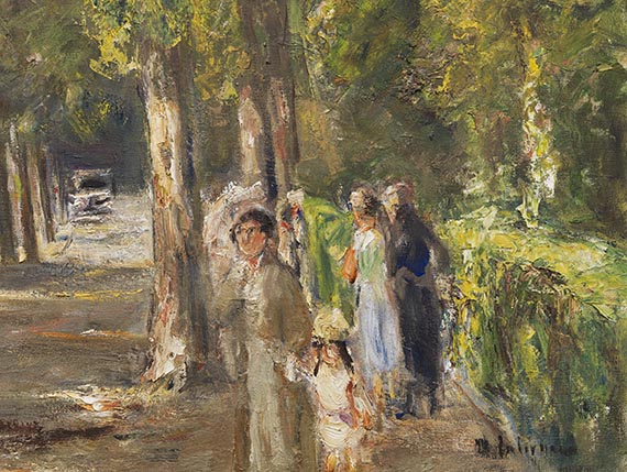 Max Liebermann - Große Seestraße in Wannsee - Autre image