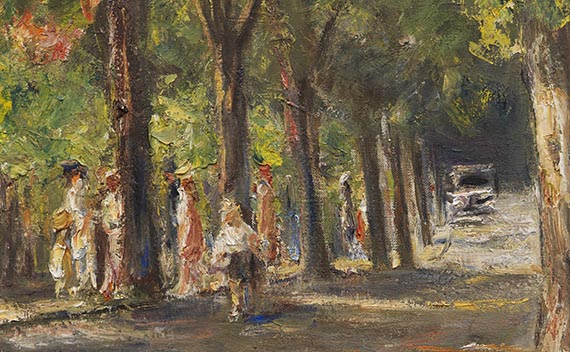 Max Liebermann - Große Seestraße in Wannsee - Autre image