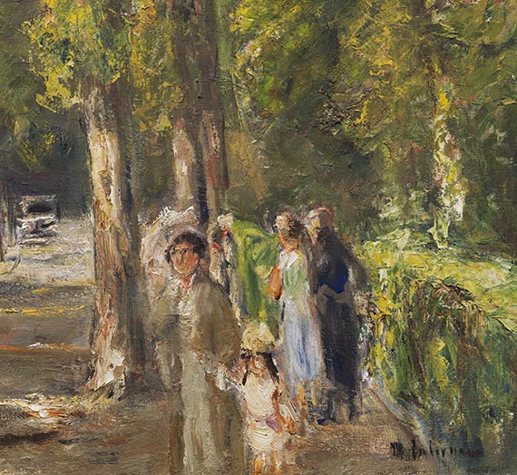 Max Liebermann - Große Seestraße in Wannsee - Autre image