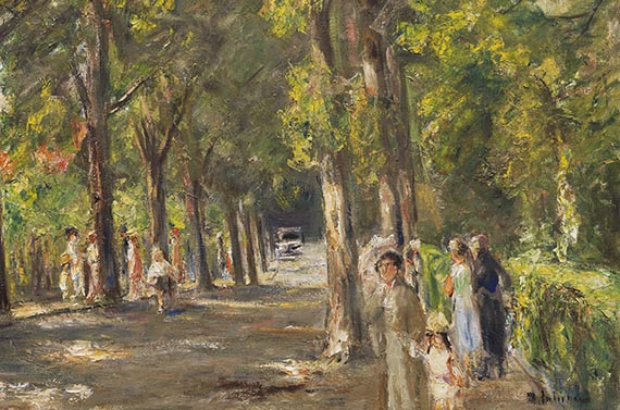 Max Liebermann - Große Seestraße in Wannsee - Autre image