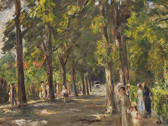 Max Liebermann - Große Seestraße in Wannsee - Autre image