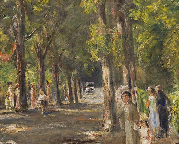 Max Liebermann - Große Seestraße in Wannsee - Autre image