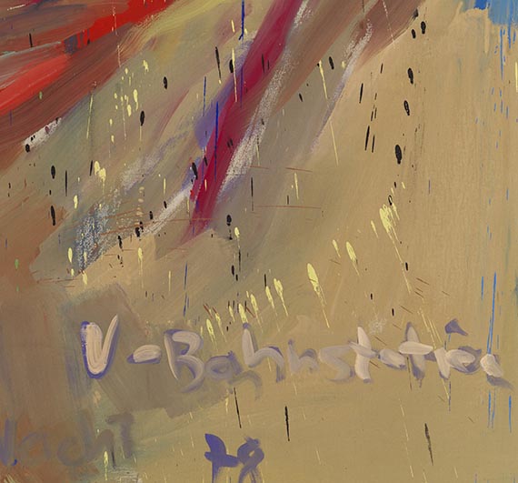 Rainer Fetting - Kotti U-Bahn