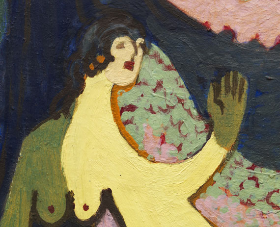 Ernst Ludwig Kirchner - Akte im Wald, kleine Fassung - Autre image