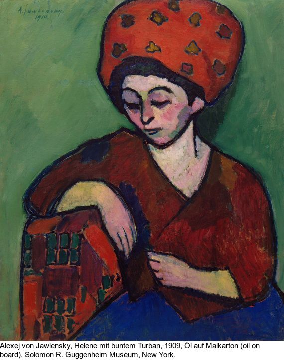 Alexej von Jawlensky - Mädchen mit Zopf - Autre image