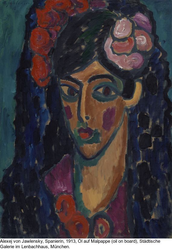 Alexej von Jawlensky - Mädchen mit Zopf - Autre image