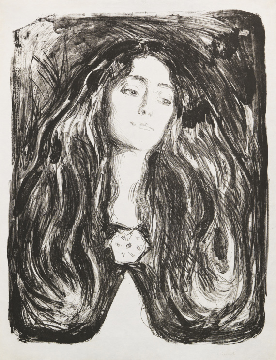 Munch - Die Brosche. Eva Mudocci