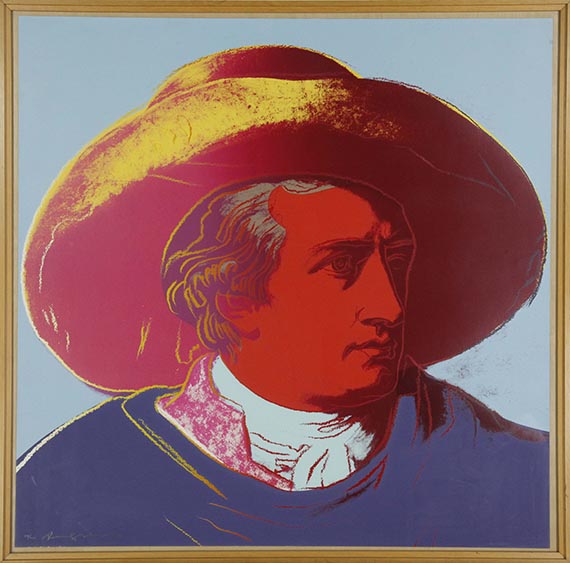 Andy Warhol - Goethe - Image du cadre