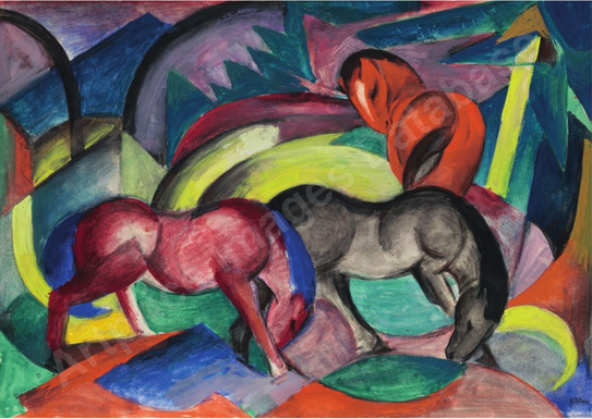 Drei Pferde (1912)