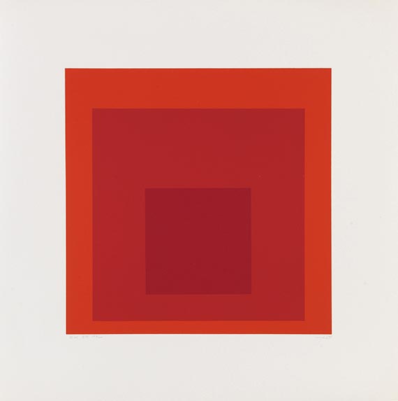 Josef Albers - 6 Bll.: Homage to the Square - Autre image
