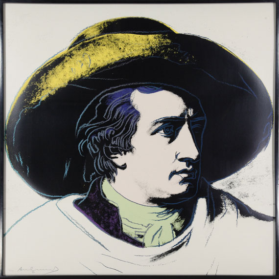 Andy Warhol - Goethe - Image du cadre