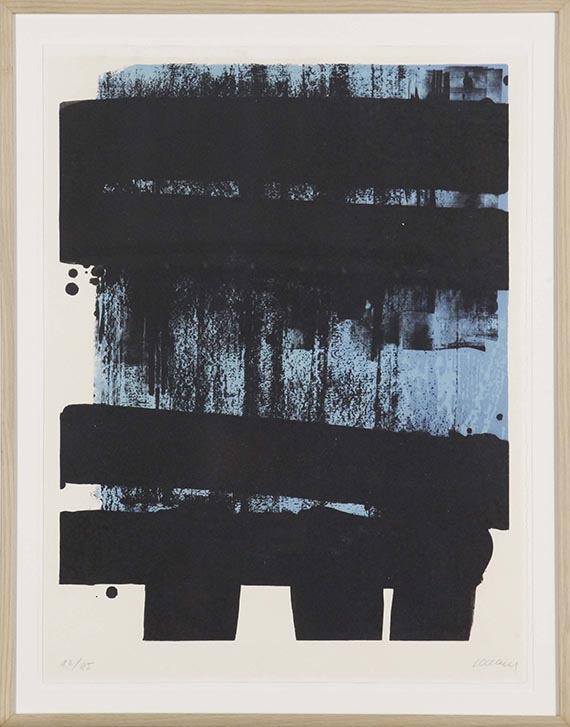 Pierre Soulages - Lithographie No. 36 - Image du cadre
