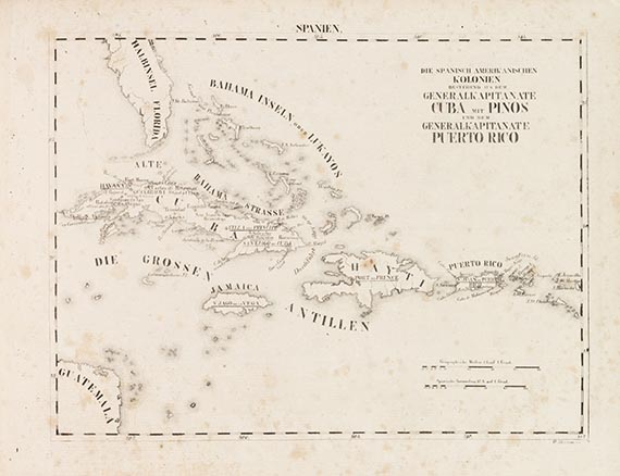 Wilhelm E. A. von Schlieben - Atlas von Europa. 14 (v. 15) Lieferungen