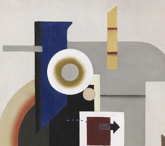 Willi Baumeister - Maschine grau mit Pfeil II - Autre image
